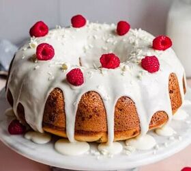 This raspberry white chocolate recipe takes a classic vanilla bundt cake and kicks it up a notch